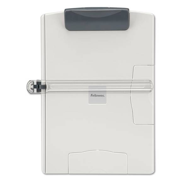 Fellowes  Desktop Easel-style Copyholder, Plastic, 150 Sheet Capacity, Platinum/gray 21126 1 Each