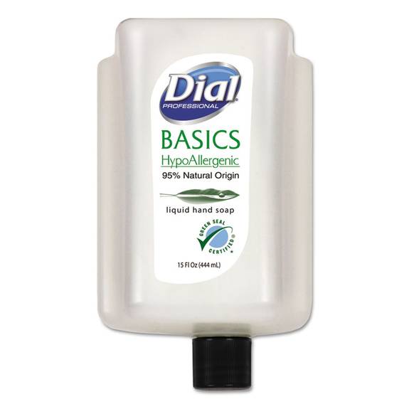 Dial  Professional Basics Liquid Hand Soap, Fresh Floral, 15 Oz Cartridge 1700099813 1 Each