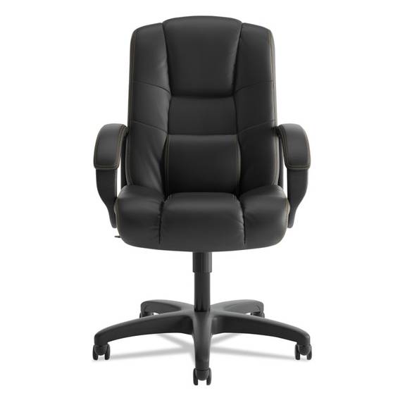 Hon  Hvl131 Series Executive High-back Chair, Black Vinyl Vl131en11 1 Each