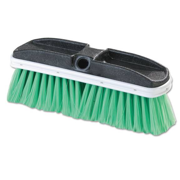 Flo Pac  Vehicle Brush, Nylex, Green Bristles, 10