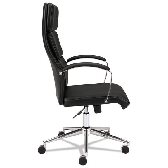 Hon  Hvl105 Series Executive High-back Chair, Black Leather Vl105sb11 1 Each