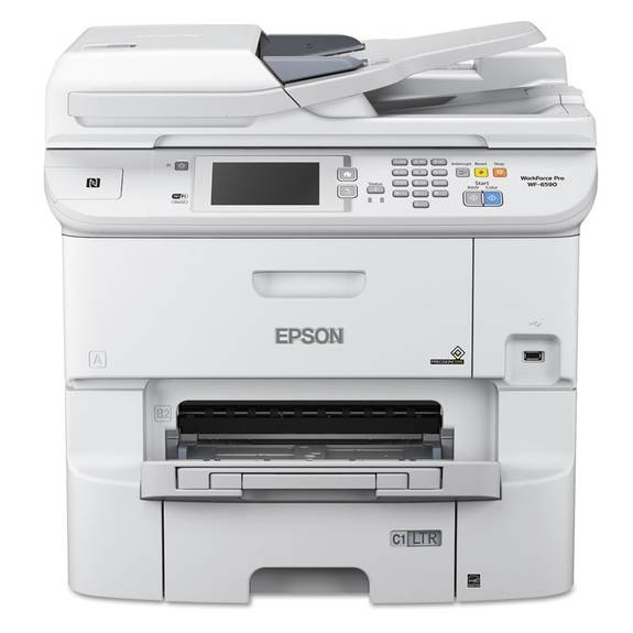 Epson  Workforce Pro Wf-6590 Wireless Multifunction Color Printer, Copy/fax/print/scan C11CD49201 1 Each