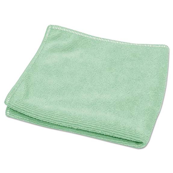 Diversey  Taski Microstandard Cloths, Green, 12 1/2