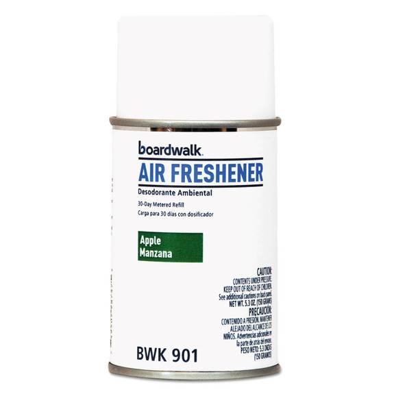 Boardwalk  Metered Air Freshener Refill, Apple Harvest, 5.3 Oz Aerosol, 12/carton 901 12 Case