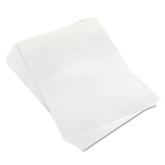 C Line  Peel And Stick Dry Erase Sheets, 17 X 24, White, 15 Sheets/box 57724 15 Box