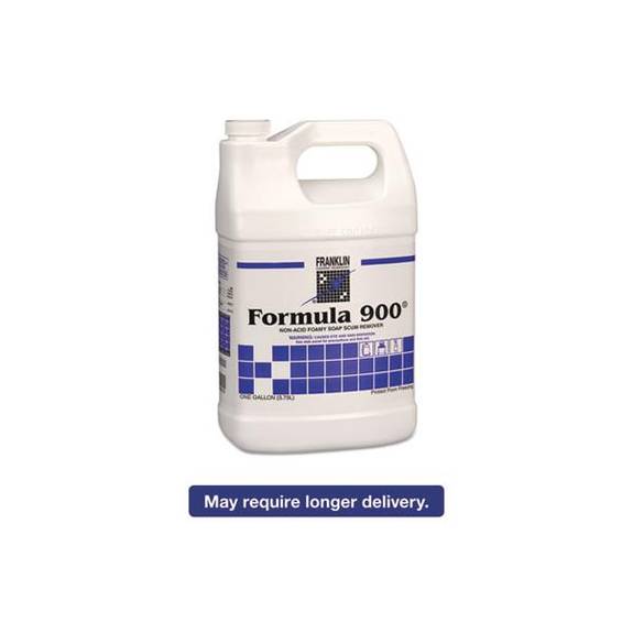 Franklin Cleaning Technology  Formula 900 Soap Scum Remover, Liquid, 1 Gal. Bottle Frk F967022 4 Case