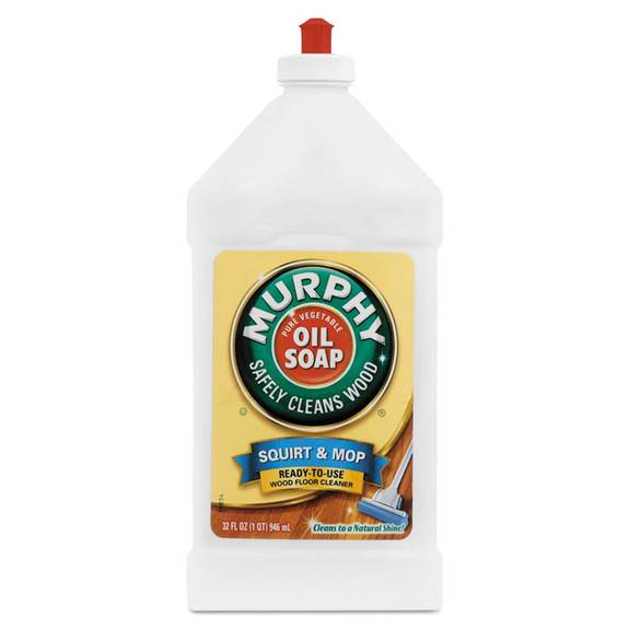 Murphy  Oil Soap Squirt And Mop Floor Cleaner, 32 Oz Bottle, Lemon Scent, 6/carton 101151 6 Case