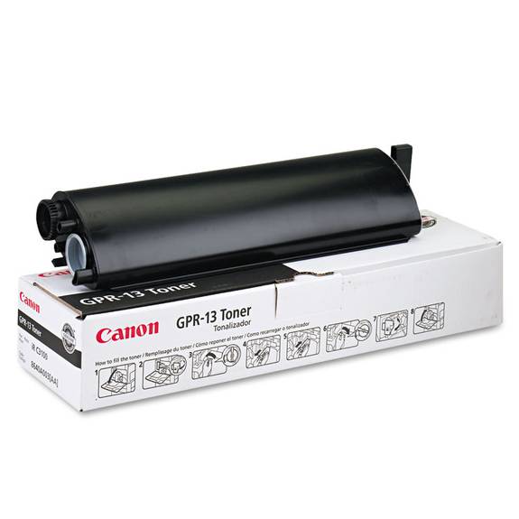 Canon  8640a003aa (gpr-13) Toner, Black 8640a003aa 1 Each