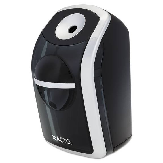 X Acto  Sharpx Portable Pencil Sharpener, Battery Operated, Black/silver 1770 1 Each