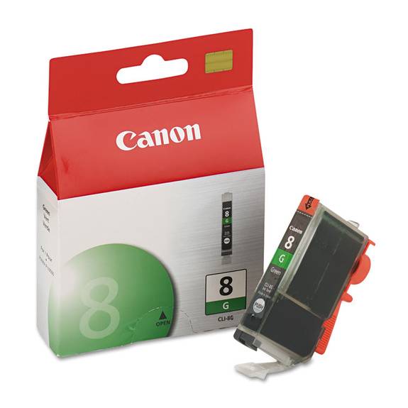 Canon  Cli8g (cli-8) Ink, Green Cli-8g 1 Each