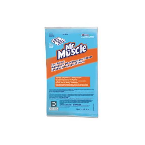 Mr  Muscle  Fryer Boil-out, 2oz Packet, 36/carton Drk 91209 36 Case