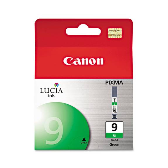 Canon  Pgi9g (pgi-9) Lucia Ink, Green 1041b002 1 Each