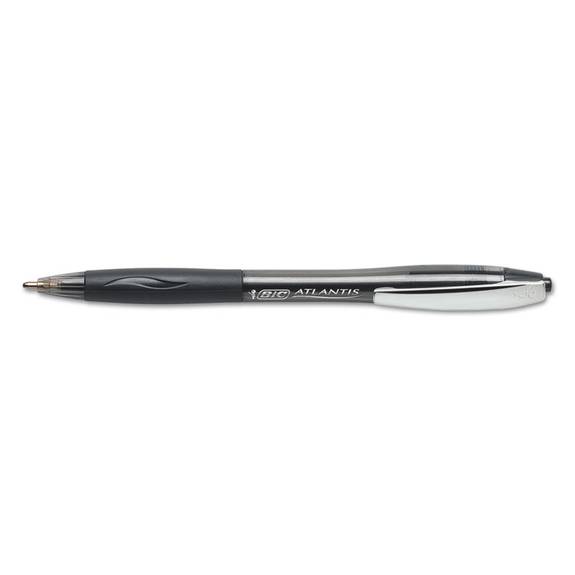 Bic  Atlantis Bold Retractable Ballpoint Pen, Black, 3/pack Vcgbp31bk 3 Package