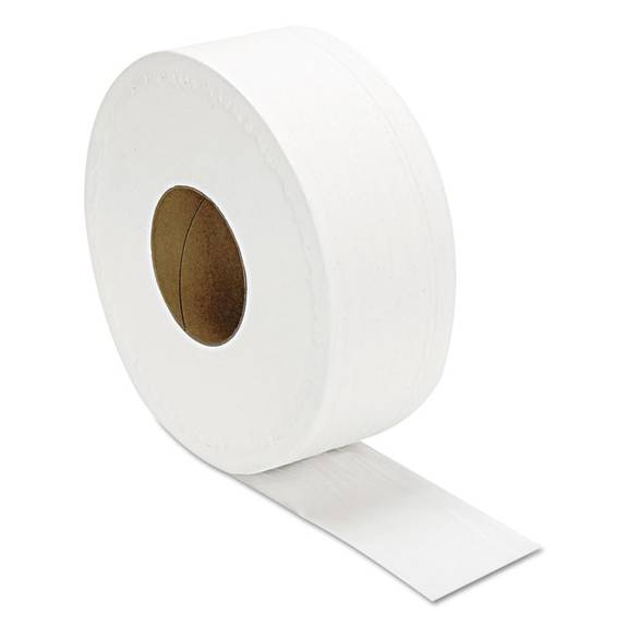 Gen Jumbo Bathroom Tissue, 2-ply, White, 12 Roll/carton G29 12 Case