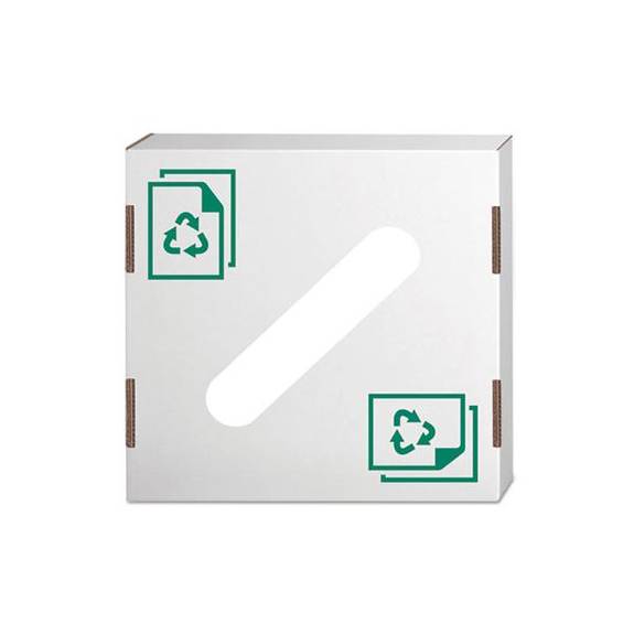Bankers Box  Waste And Recycling Bin Lid, Paper, White, 10/carton 7320301 10 Case