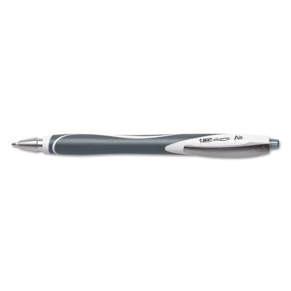 Bic  Atlantis Air Retractable Ballpoint Pen, Black, 2/pack Vcgrp21-blk 2 Package