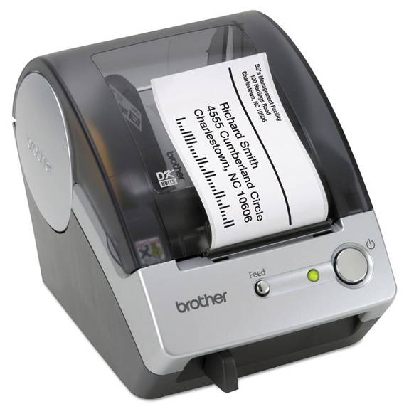 Brother Ql-500 Affordable Label Printer, 50 Labels/min, 5-7/10