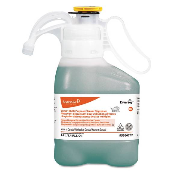 Diversey  Suma Multi Purpose Cleaner Degreaser, 1.4 L Bottle, 2/carton 95566732 2 Case