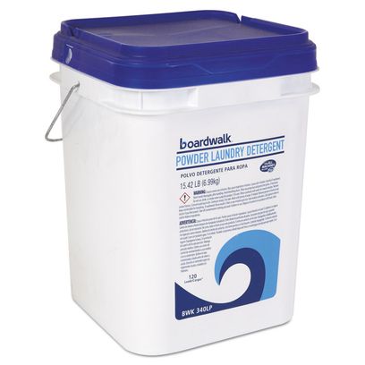 Boardwalk Laundry Detergent Powder, Crisp Clean Scent, 18 Lb Pail 340lp 1 Each