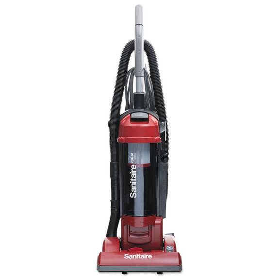 Sanitaire  Force Upright Vacuum With Dust Cup, Sealed Hepa, 17 Lb, 3.5 Qt, Red Sc5745b 1 Each