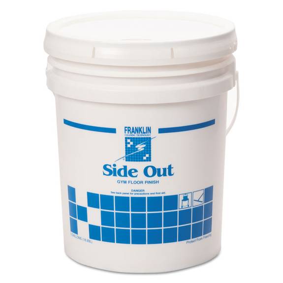 Franklin Cleaning Technology  Side-out Gym Floor Finish, 5gal Pail F193026 1 Each