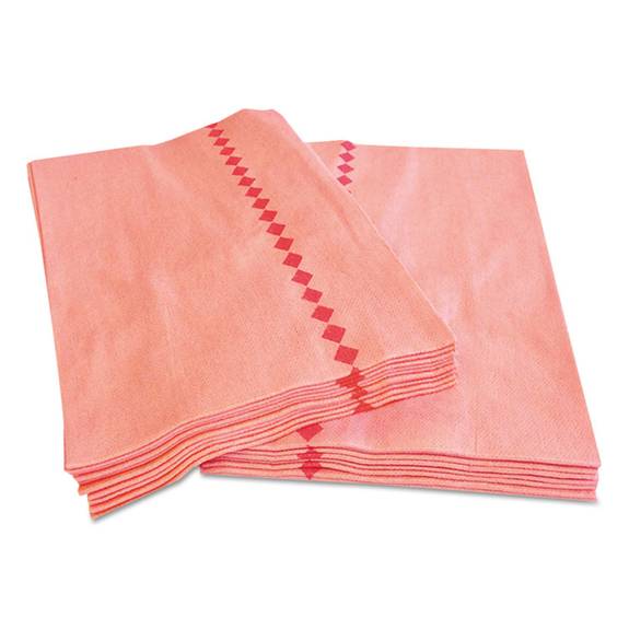 Cascades Busboy Durable Foodservice Towels, Red, 13 X 21, 150/carton 3914 1 Case
