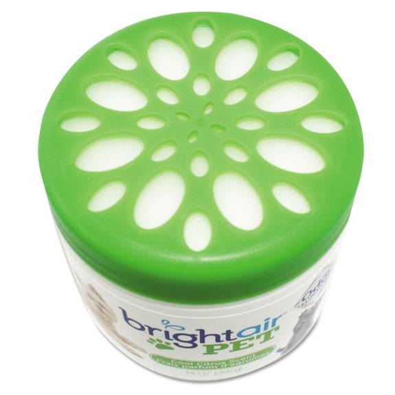 Bright Air  Pet Odor Eliminator, Cool Citrus, 14 Oz Jar Bri900258ea 1 Each