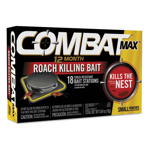 Combat  Small Roach Bait, 18/box, 6 Box/carton Dia 97218 6 Case