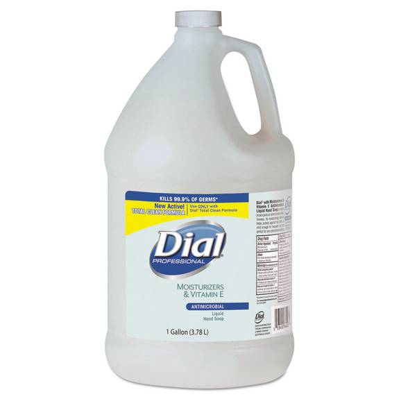 Dial  Professional Antimicrobial Soap With Moisturizers, 1gal Bottle, 4/carton Dia 84022 4 Case