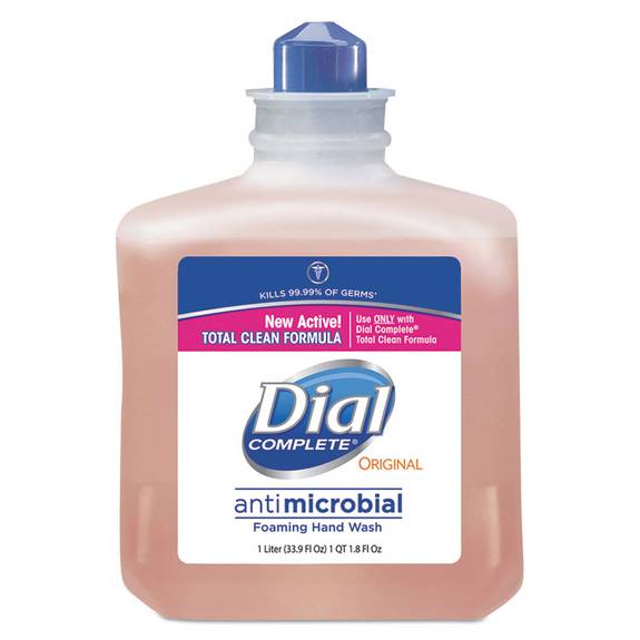 Dial  Professional Antimicrobial Foaming Hand Wash, 1000ml Refill, 6/carton Dia 00162 6 Case