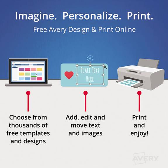 Avery Printable Door Hangers with Tear-Away Cards, 4.25 x 11