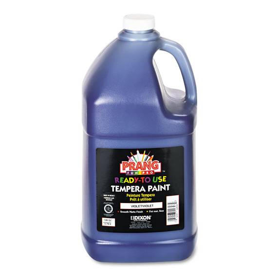 Prang  Ready-to-use Tempera Paint, Violet, 1 Gal 22806 1 Each