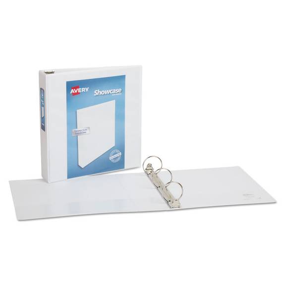 Avery  Showcase Economy View Binder W/round Rings, 11 X 8 1/2, 2