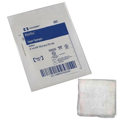 Kerlix Woven Super Sponge, Medium, Sterile 5's, 6" X 6-3/4" Part No. 3085 (1/Ea)