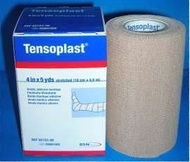Bsn Med  Beiersdorf  Jobst Tensoplast  Elastic Bandage Tan 4  X 5 Yards Part No.02601002