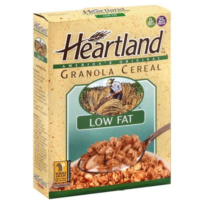 Heartland Granola Cereals Low Fat, No Raisin Case Of 6 12 Oz.