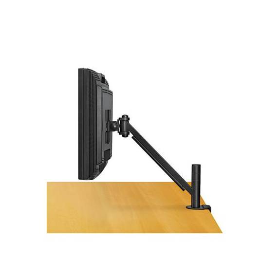 Fellowes  Desk-mount Arm For Flat Panel Monitor, 14 1/2 X 4 3/4 X 24, Black 8038201 1 Each