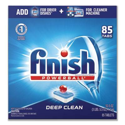 Finish  Powerball Dishwasher Tabs, Fresh Scent, 85/box 51700-89729 90 Box