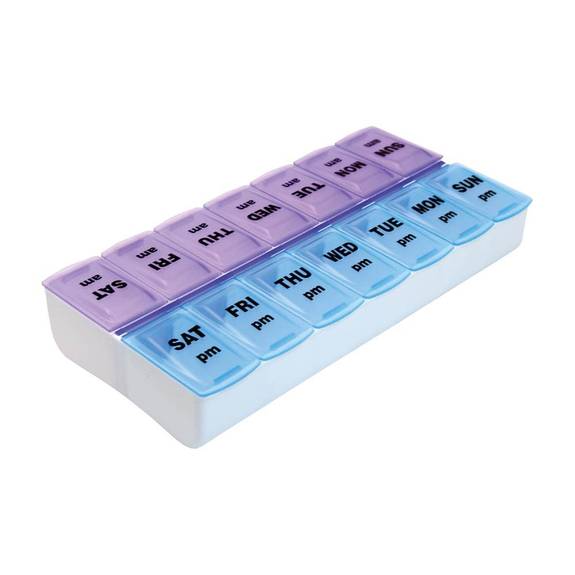 Apex Medical Pill Organizer Twice-a-day Weekly Part No.70059b