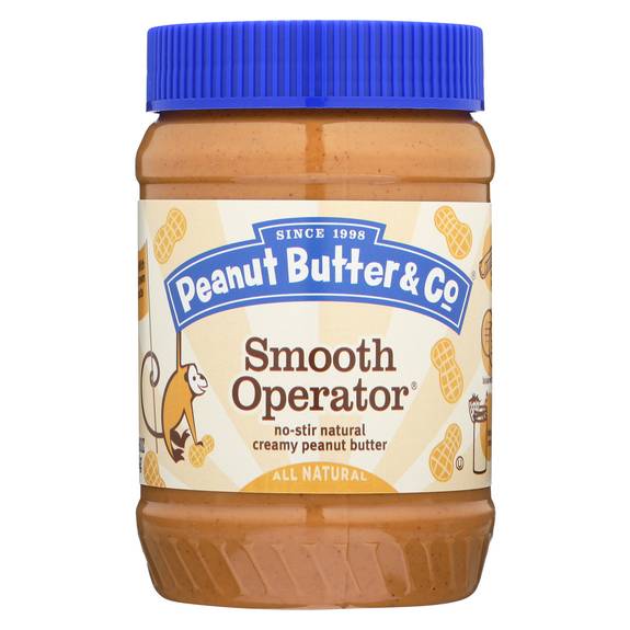 Peanut Butter And Co Peanut Butter Smooth Operator Case Of 6 16 Oz 5700