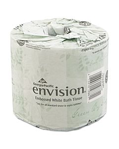 Pacific Blue Basic Bathroom Tissue, Septic Safe, 2-ply, White, 550 Sheets/roll, 80 Rolls/carton