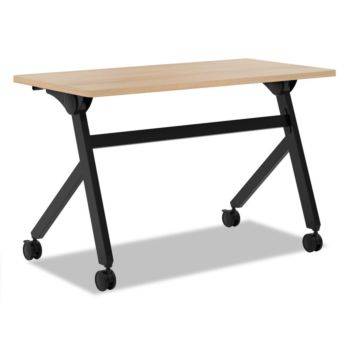 Basyx  Multipurpose Table Flip Base Table, 48w X 24d X 29 3/8h, Wheat BSXBMPT4824PW 1 Each