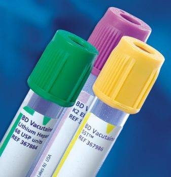 Vacutainer Plus Plastic Blood Collection Tubes 13