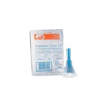 Freedom Clear Long Seal Self-Adhering Male External Catheter, 35 mm Part No. 5490 Qty 1