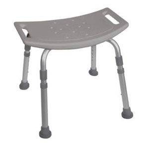 Deluxe K.D. Aluminum Bath Bench without Back, 400 lb Weight Capacity Part No. 12203KD-4 Qty 1