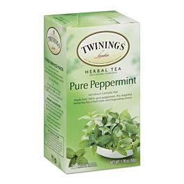 Twinings Pure Peppermint Tea (1gm Each): Buy box of 25.0 tea bags