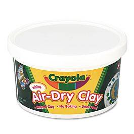 Crayola 2.5lbs White Air Dry Clay