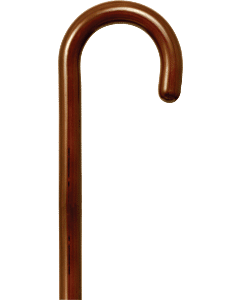 Tourist Handle Cane, Natural Stain, 36" - 37" Part No. 03004 (1/ea)