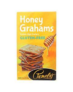 Pamela's Products - Graham Style Crackers - Honey - Case Of 6 - 7.5 Oz.