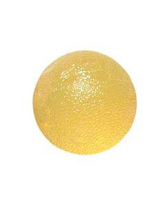 Cando Gel Ball Hand Exerciser, Standard Circular, Yellow 2x-light Part No. 101491 (1/ea)